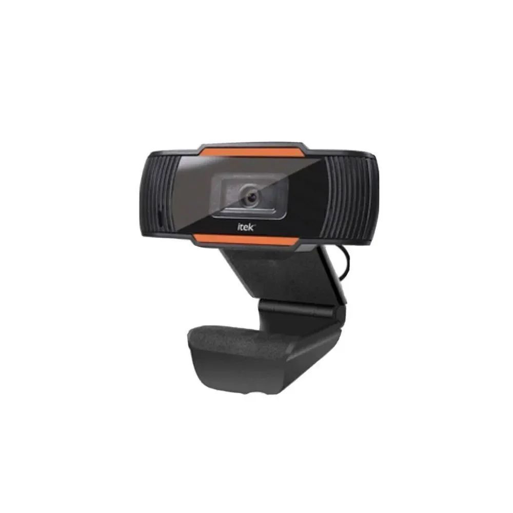 iTek Smart Home HD 720P Plug and Play Webcam w/ Built-in Microphone - 30fps